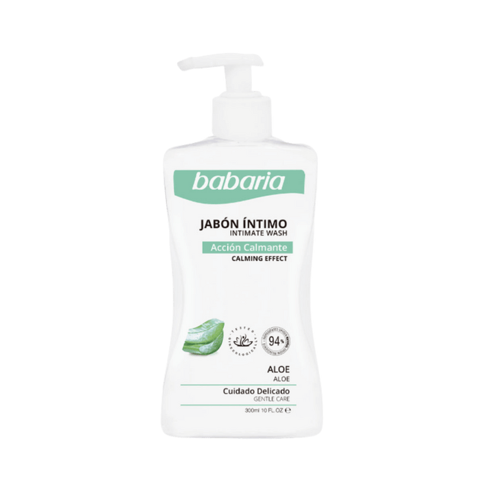 BABARIA Intimate Wash Aloe - 300ml | باباريا غسول نسائي بالالوفيرا - 300 مل