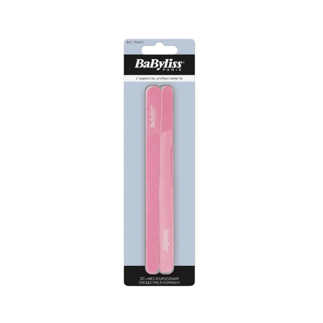 BaByliss Manicure Limes Souples x20 | بيبي ليس طقم مبردات أظافر ناعمة x20