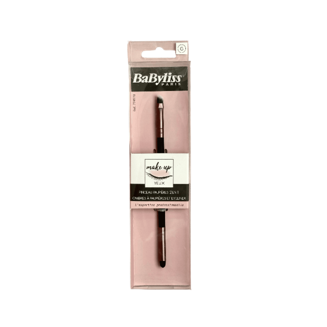 BaByliss Make Up Yeux Eye Brush 2in1 | بيبي ليس فرشاة عيون ثنائية الاستخدام