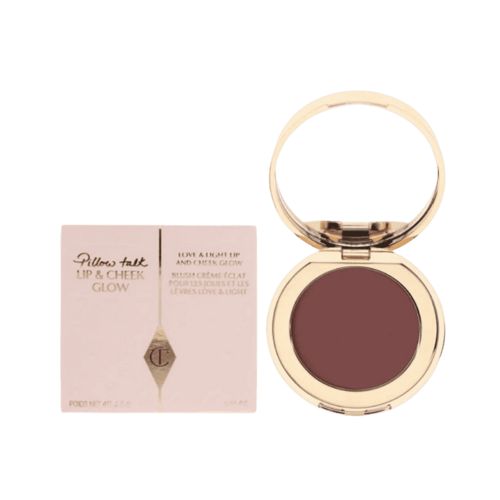 Charlotte Tilbury Pillow Talk Lip And Cheek Glow Blush - 2.5g | شارلوت تلبوري بلاش جلو للشفاه والخدود – 2.5 غ