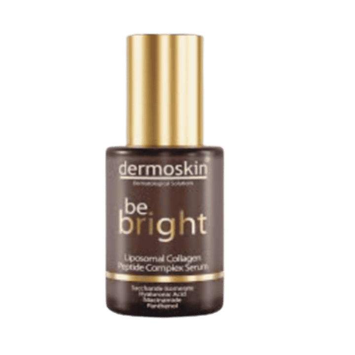 dermo skin Be Bright Liposomal Collagen Peptide Complex Serum - 30ml | ديرمو سكين سيروم ببتيدات الكولاجين - 30 مل