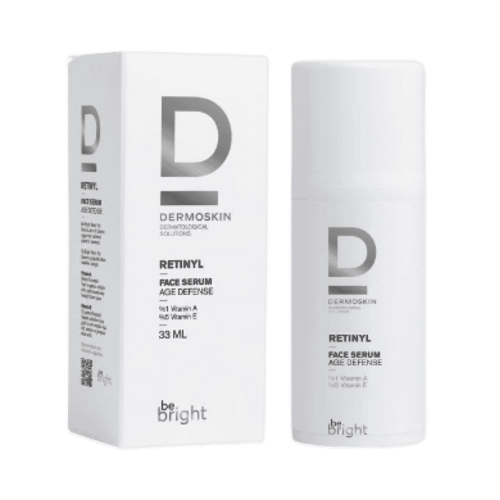 dermo skin Be Bright Retinyl Face Serum - 33ml | ديرمو سكين سيروم الريتينل المفتح للوجه - 33 مل