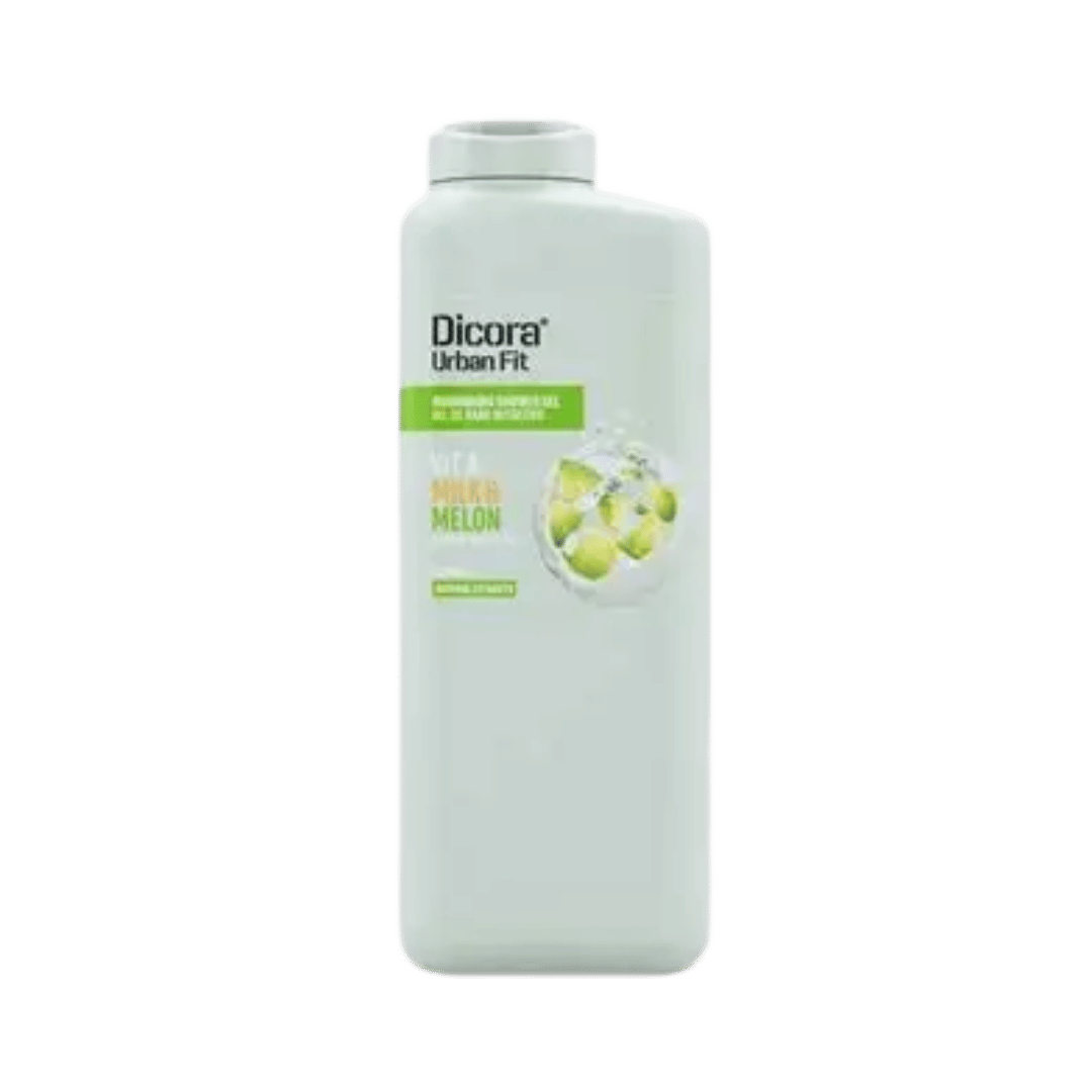 Dicora Urban Fit Vitamin A Milk & Melon Shower Gel - 400ml | ديكورا سائل استحمام حليبي بفيتامين A والبطيخ - 400 مل