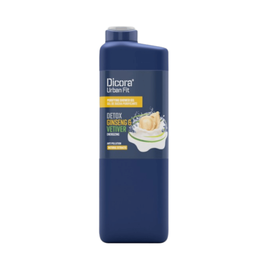 Dicora Purifying Shower Gel Ginseng & Vetiver - 750ml | ديكورا شاور جيل بالجينسنغ  - 750 مل