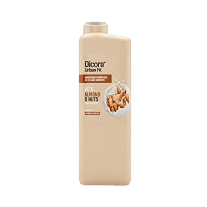 Dicora Nourishing Shower Gel Almond & Nuts - 750ml | ديكورا سائل الاستحمام باللوز والمكسرات - 750 مل