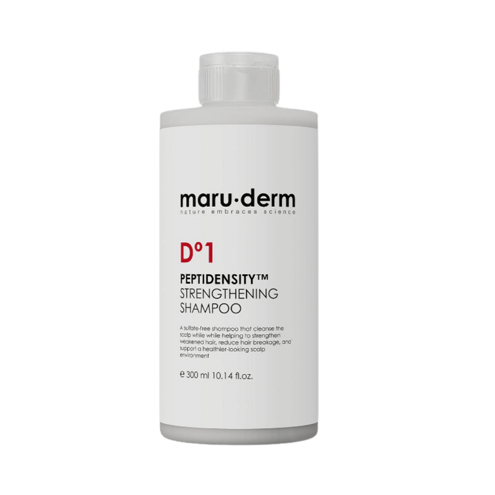 maru.derm PeptiDensity D1 Strengthening Shampoo - 300ml | مارو.ديرم شامبو مقوٍ للشعر - 300 مل