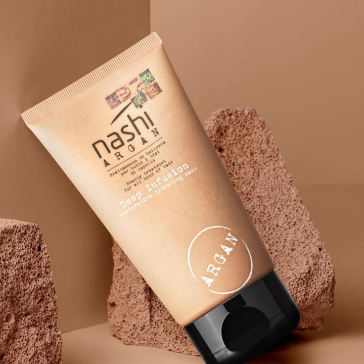 nashi Argan Deep Infusion Restorative Hydrating Mask - 150ml |ناشي أرغان ماسك ترميمي ومرطب بعمق -150 مل
