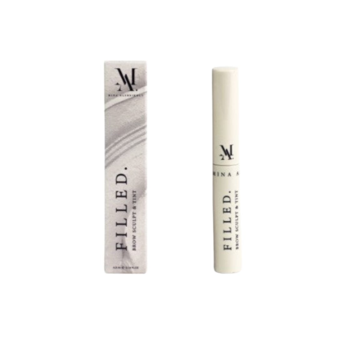Mina Al Sheikhly Filled Brow Sculpt & Tint - 4.3ml | مينا الشيخلي جل تحديد و تصفيف الحواجب - 4.3 مل