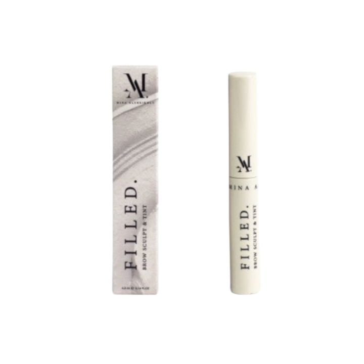 Mina Al Sheikhly Filled Brow Sculpt & Tint - 4.3ml | مينا الشيخلي جل تحديد و تصفيف الحواجب - 4.3 مل