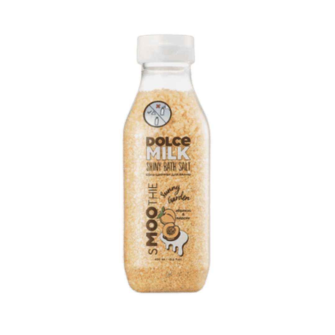 DOLCE MILK Smoothie Sunny Garden Shiny Bath Salt - 400ml | دولتشي ميلك ملح حمام لامع - 400مل