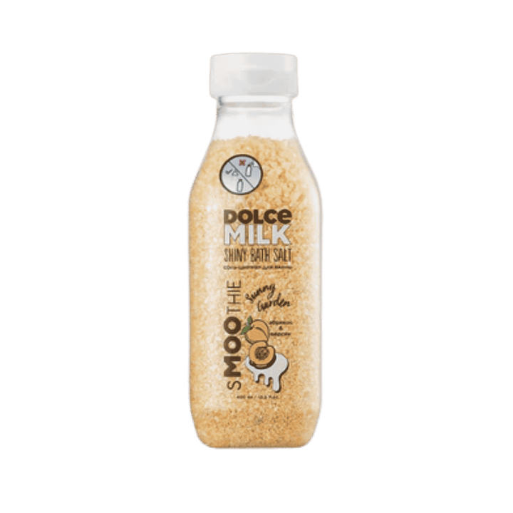 DOLCE MILK Smoothie Sunny Garden Shiny Bath Salt - 400ml | دولتشي ميلك ملح حمام لامع - 400مل