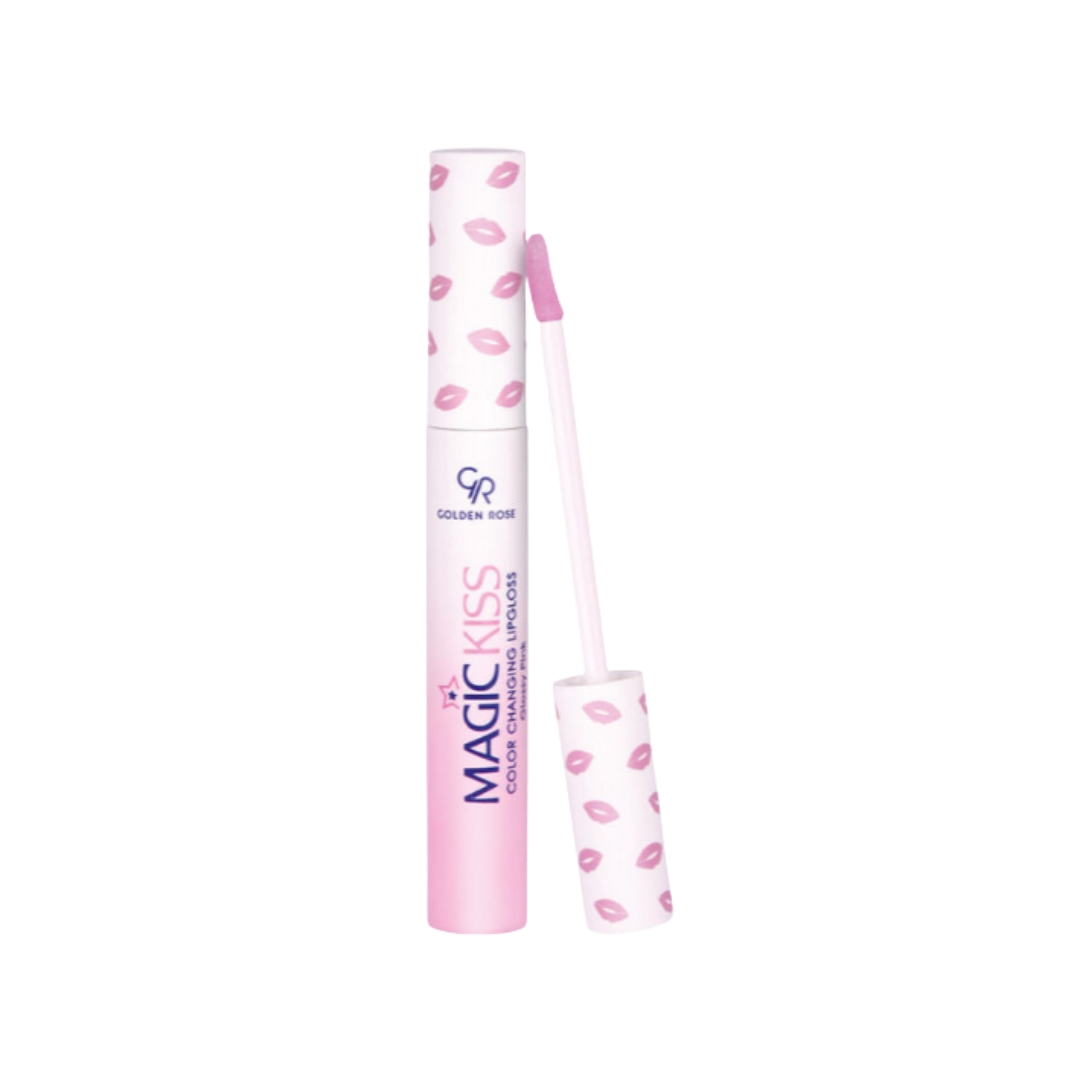 GOLDEN ROSE Magic Kiss Color Changing Lip Gloss - 10ml | كولدن روز غلوس للشفاه - 10 مل