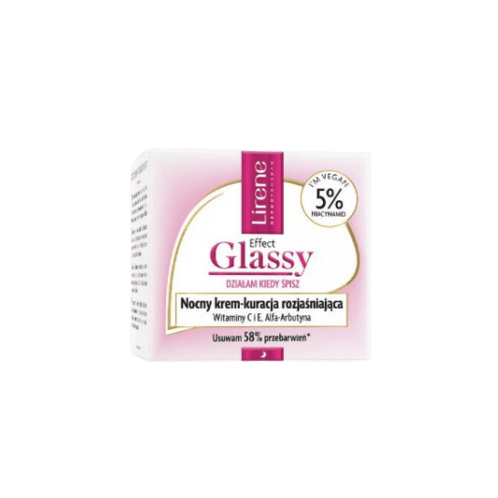Lirene Effect Glassy Hydrating Nourishing Cream SPF 50 - 50ml | ليرين كريم مرطب نهاري سحب50 - 50مل