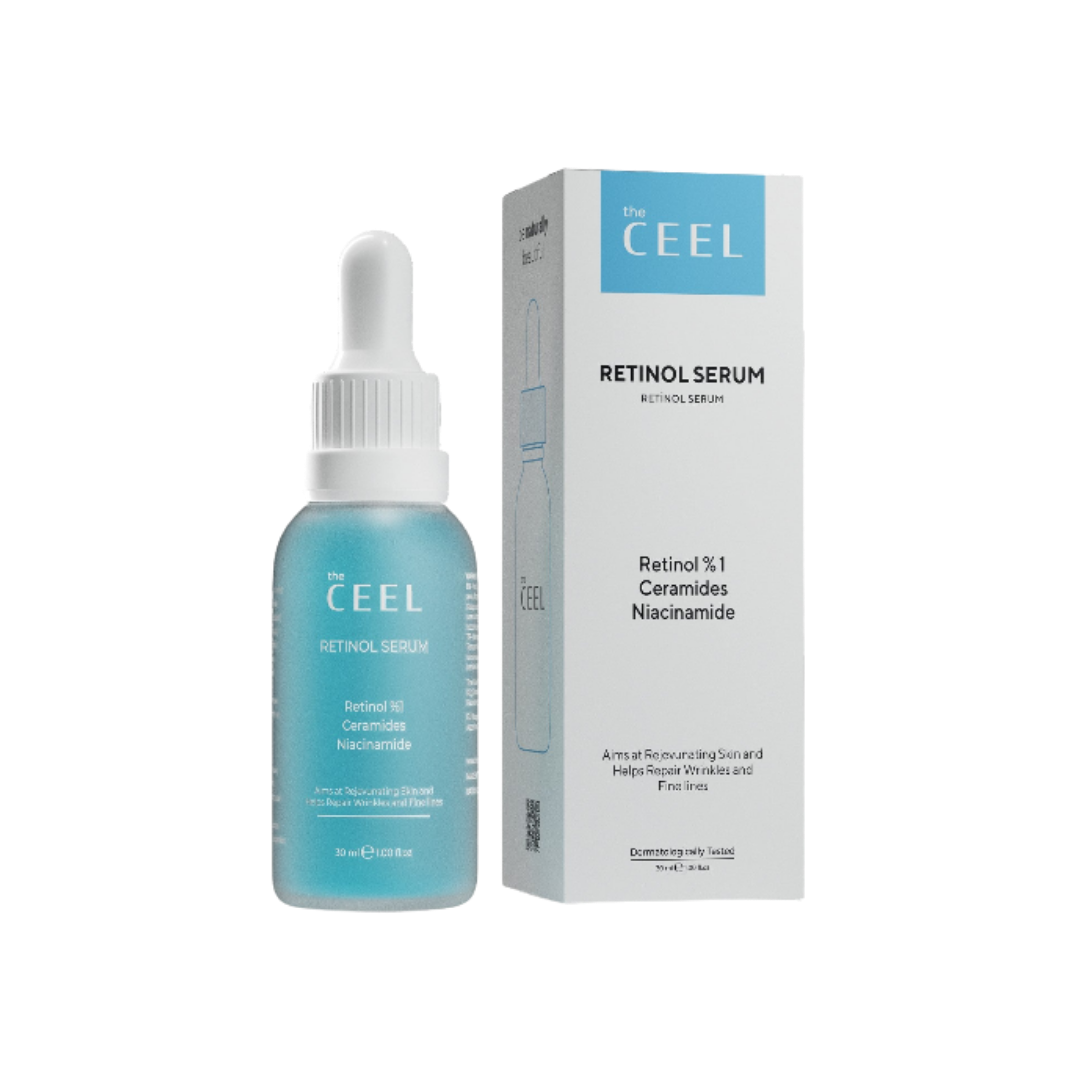 the CEEL Retinol Serum Anti-Wrinkle and Anti-Aging - 30ml | ذا سيل سيروم الريتينول المضاد للتجاعيد - 30 مل