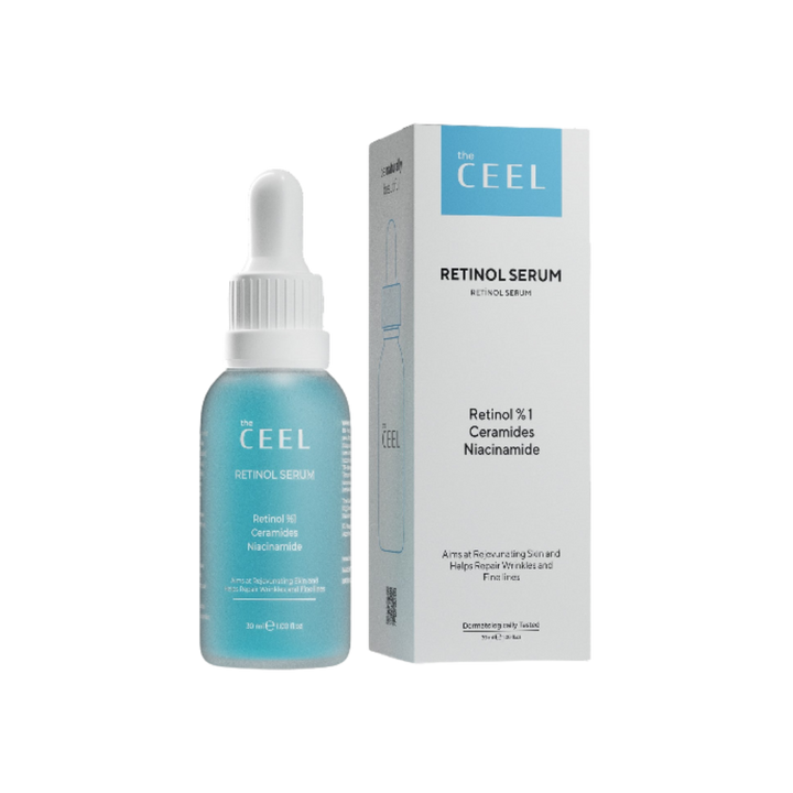 the CEEL Retinol Serum Anti-Wrinkle and Anti-Aging - 30ml | ذا سيل سيروم الريتينول المضاد للتجاعيد - 30 مل