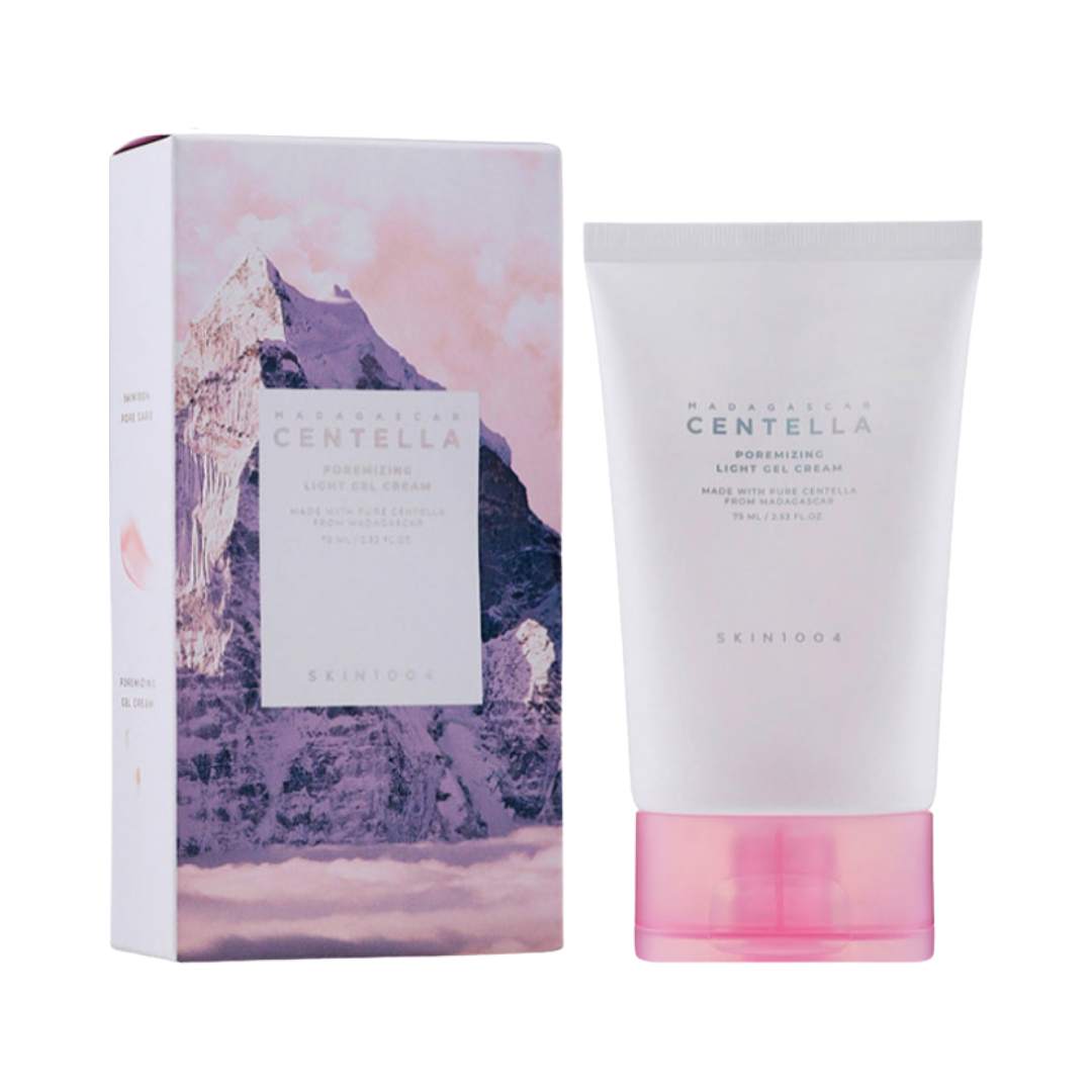 SKIN1004 Light Pore Deep Gel Cream with Himalayan Salt - 75ml | سكين1004 كريم جل مرطب مع أملاح الهيمالايا - 75 مل