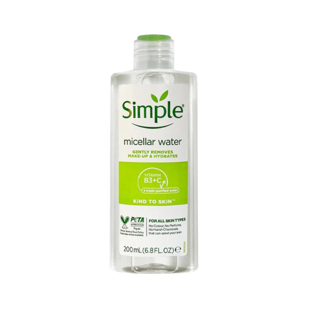 Simple Kind To Skin Micellar Cleansing Water - 200ml |  سمبل منظف ماء ميسيلر - 200 مل