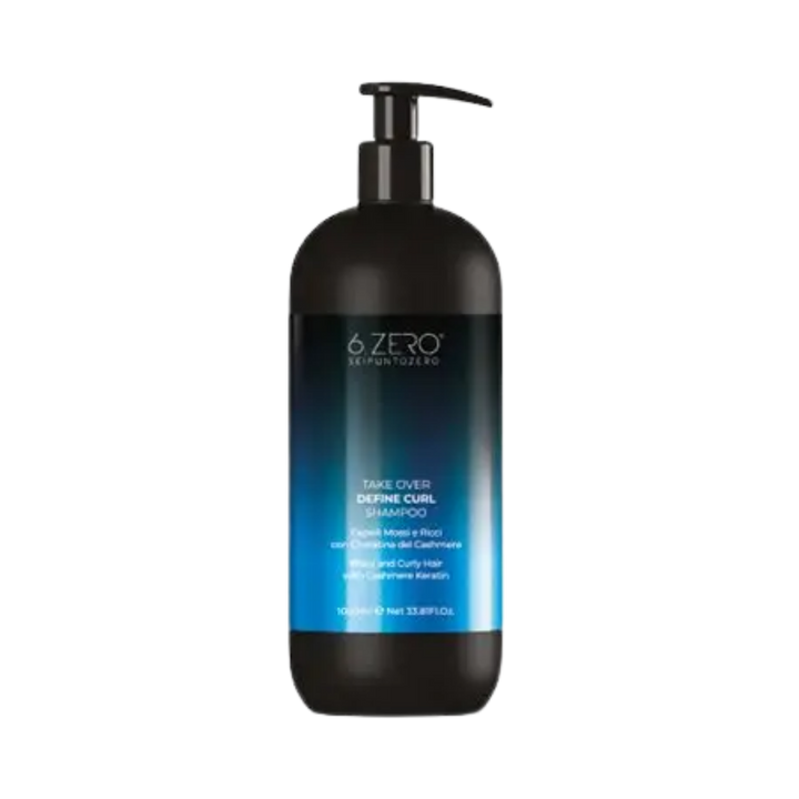 6. Zero Take Over Define Curl Shampoo- 1000ml |  شامبو للشعر الكيرلي - 1000 مل