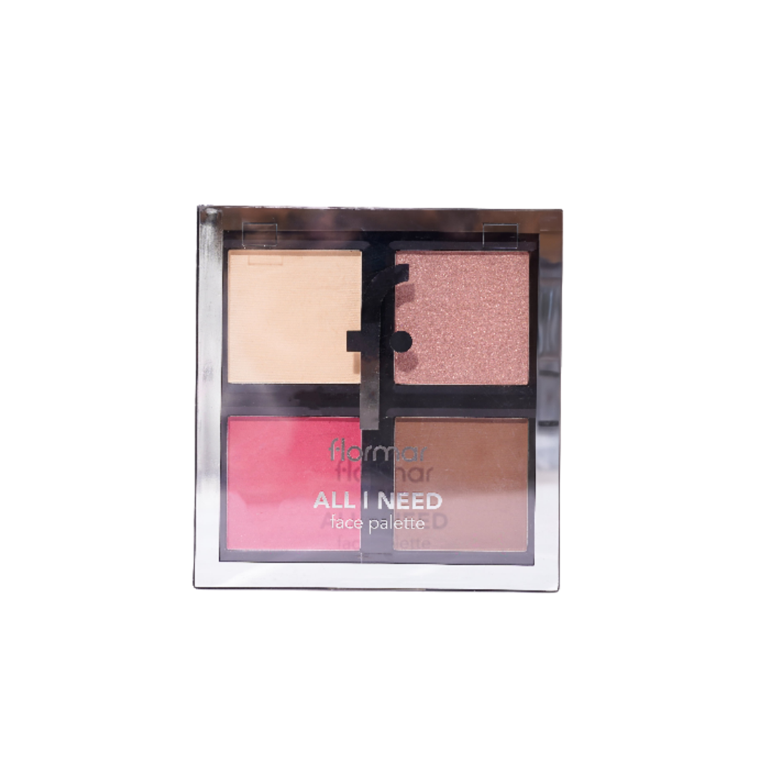 Flormar All I Need Face Palette -  3,6g  | فلورمار باليت للكونتور