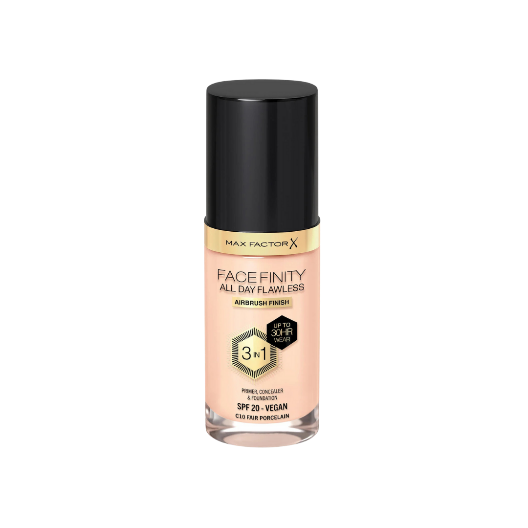 MAXFACTOR Facefinty All Day Flawless - 30ml | ماكس فاكتر كريم أساس 3 في 1 - 30 مل