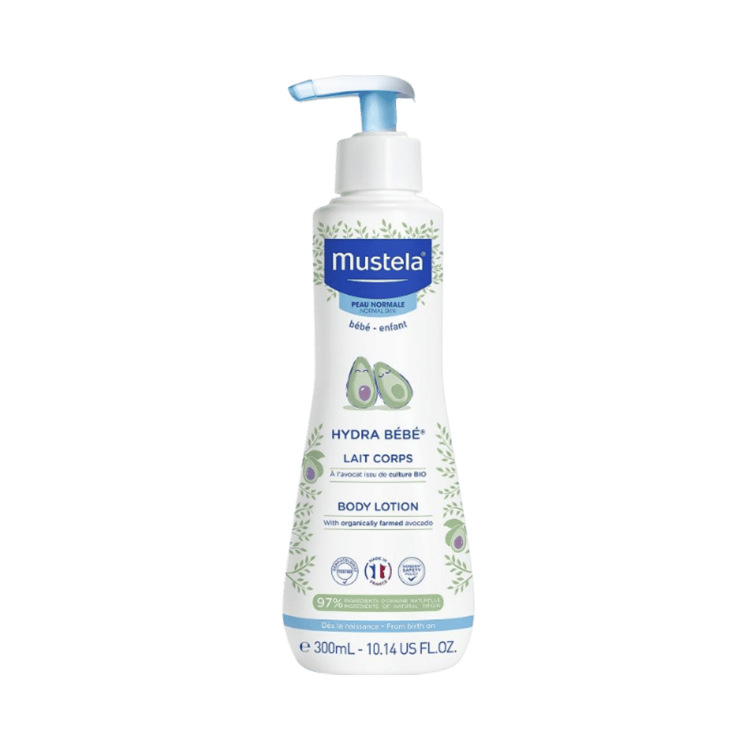 Mustela Hydra-Bebe Lait Corps Body Lotion - 300ml | موستيلا لوشن مرطب للأطفال - 300 مل
