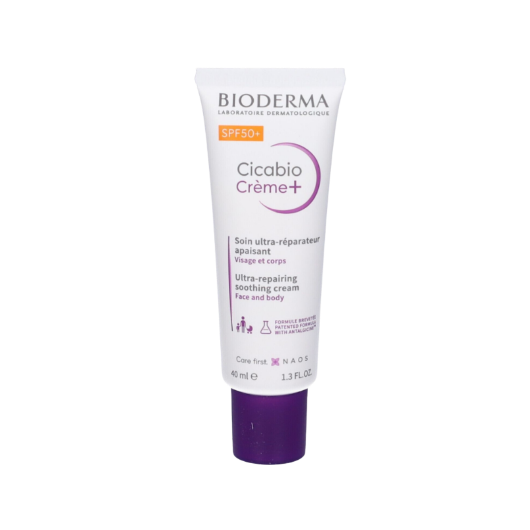 BIODERMA Cicabio Creme Ultra-Repairing Soothing Cream - 40ml | بيوديرما كريم مهدئ و مرمم للبشرة - 40 مل