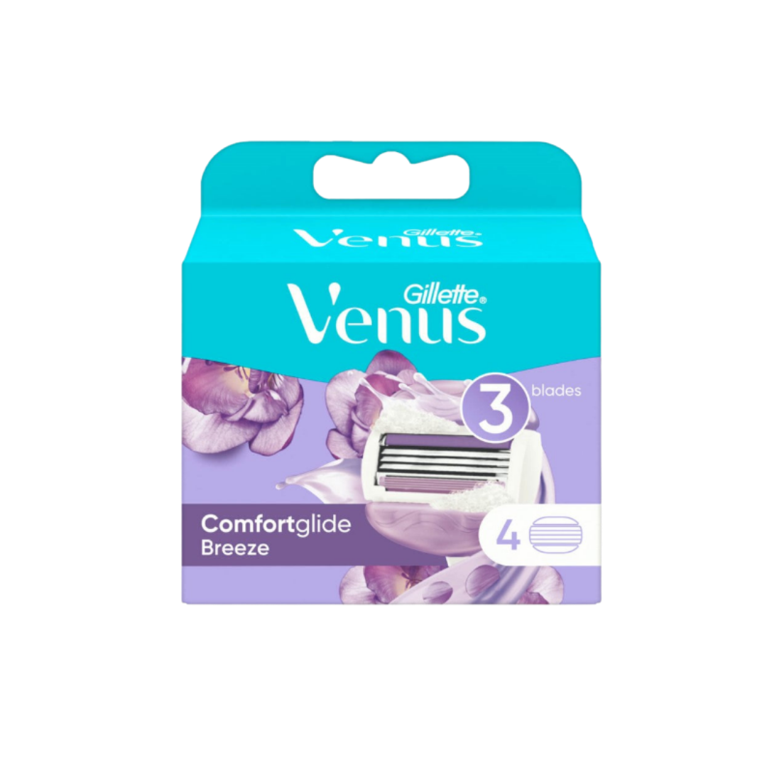 Gillette Venus Breeze Razor Blade Refills | جيليت ٤ رؤوس حلاقة