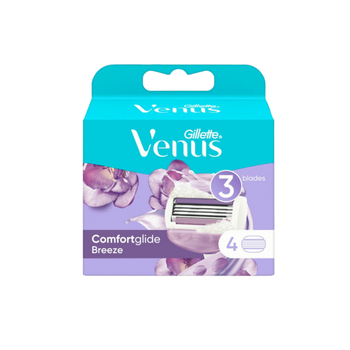 Gillette Venus Breeze Razor Blade Refills | جيليت ٤ رؤوس حلاقة