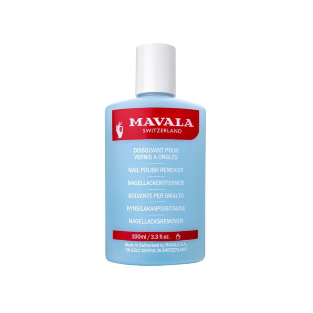 MAVALA Mild Nail Polish Remover With acetone - 100ml | مافالا مزيل صبغ اظافر خفيف الشدة - 100 مل