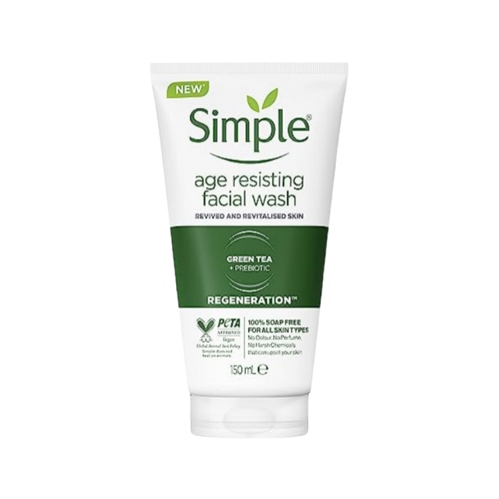 Simple Regeneration Age Resisting Facial Wash - 150ml | سمبل غسول محاربة التجاعيد - 150 مل