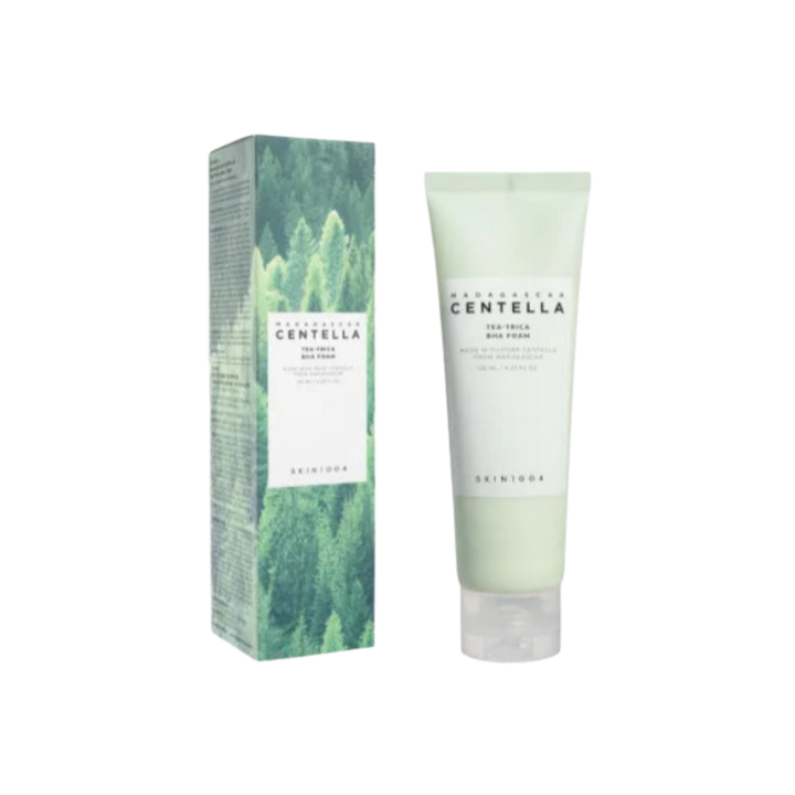 SKIN1004 Tea-Trica Bha Foam - 125ml | سكين1004 غسول رغوي بأحماض ال bha و شجرة الشاي - 125 مل