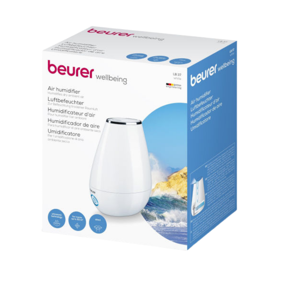 beurer White Air Humidifier Luftbefeuchter | بيورير مرطب هواء