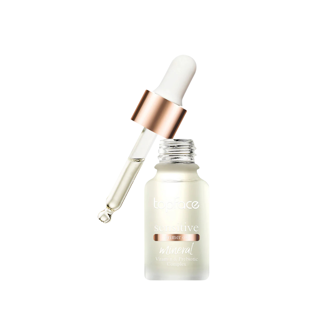 Topface Sensitive Mineral Primer Oil - 15ml | توب فيس زيت برايمر للبشرة الحساسة - 15مل