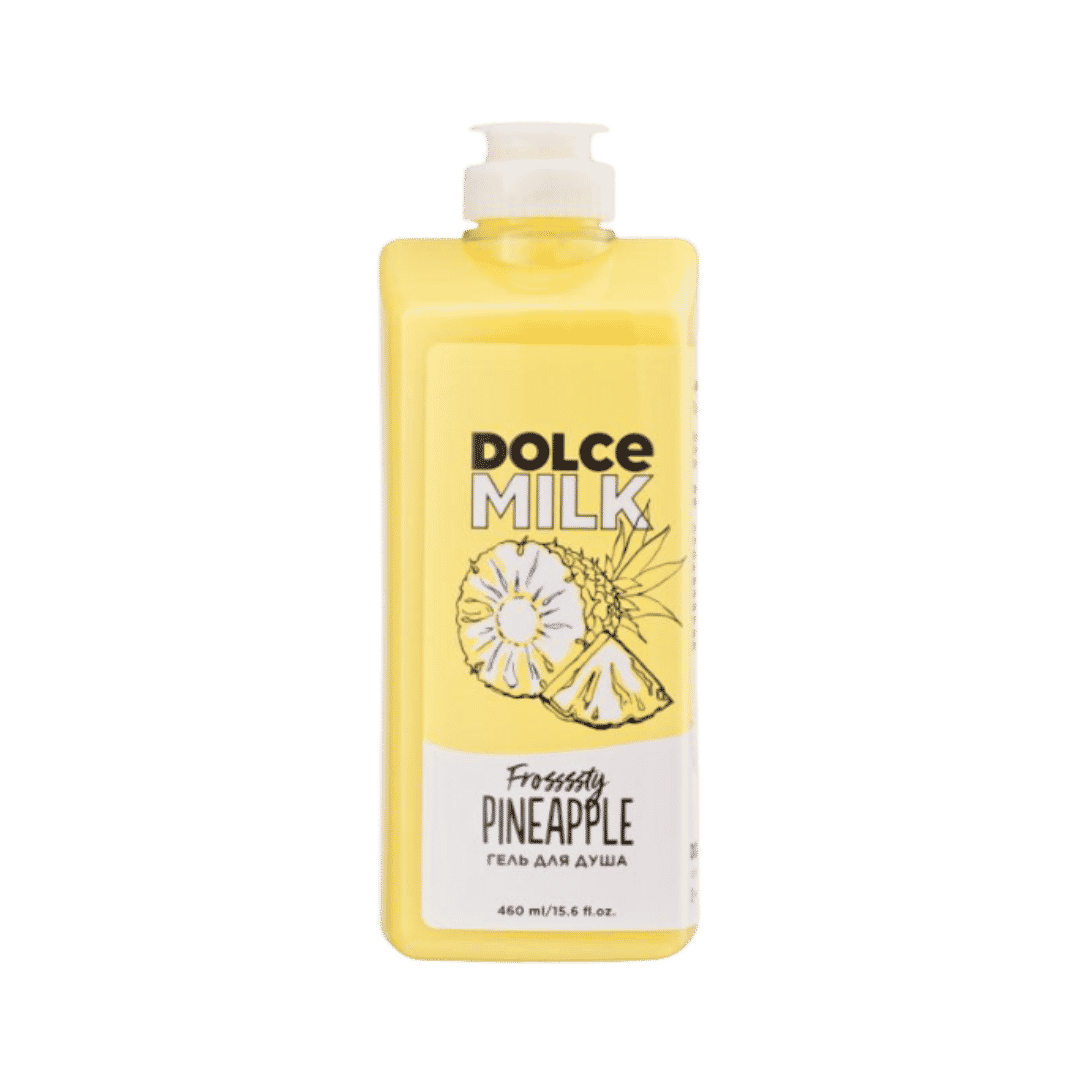 DOLCE MILK Pineapple Shower Gel - 460ml | دولتشي ميلك جل استحمام بالأناناس - 460مل