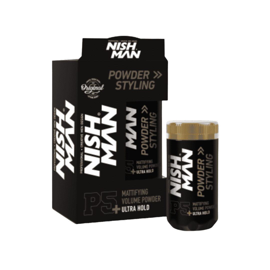 NISH MAN Powder Styling Ultra Hold - 20g|نيشمان بودرة تصفيف للشعر -20عرام