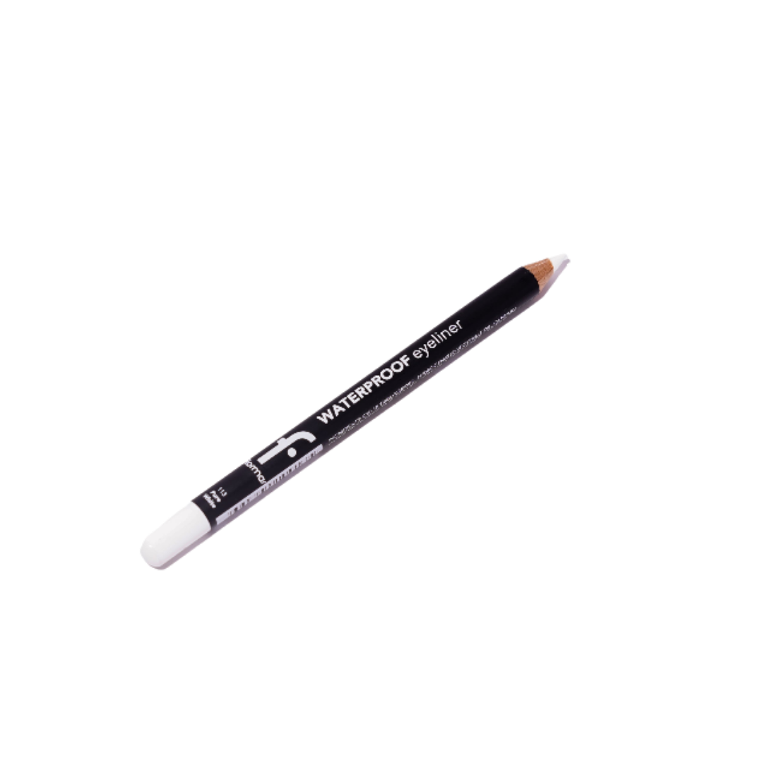 Flormar Waterproof Eye Liner No.113 Pure White | فلورمار  اي لاينر مقاوم للماء - 113 - ابيض