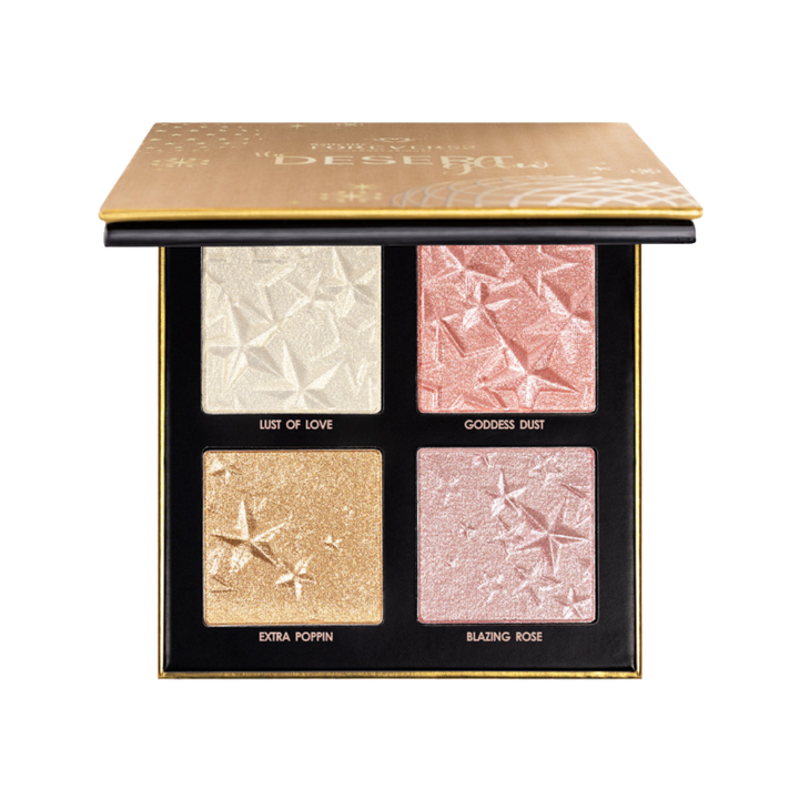 FOR EVER52 The Desert Glow Palette Highlighter - 5.3gx4 | فوريفر52 باليت هايلايتر - 5.3 غرام