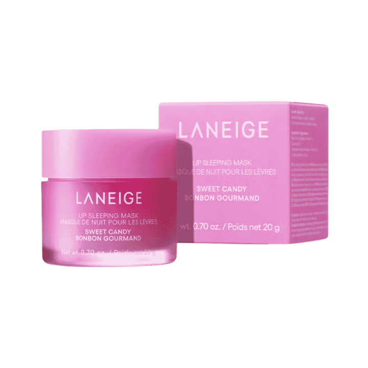 LANEIGE Lip Sleeping Mask - Sweet Candy - 20g | لا نيج ماسك شفاه ليلي بنكهة سويت كاندي - 20غ