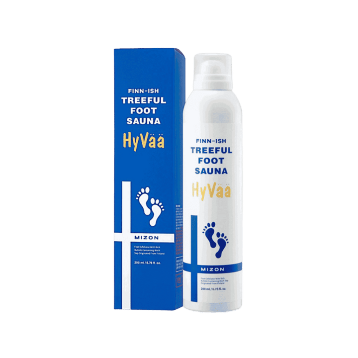 Mizon Finn-ish Treeful Foot Sauna  Exfoliating foot foam - 200ml | ميزون رغوة تقشير القدمين - 200 مل