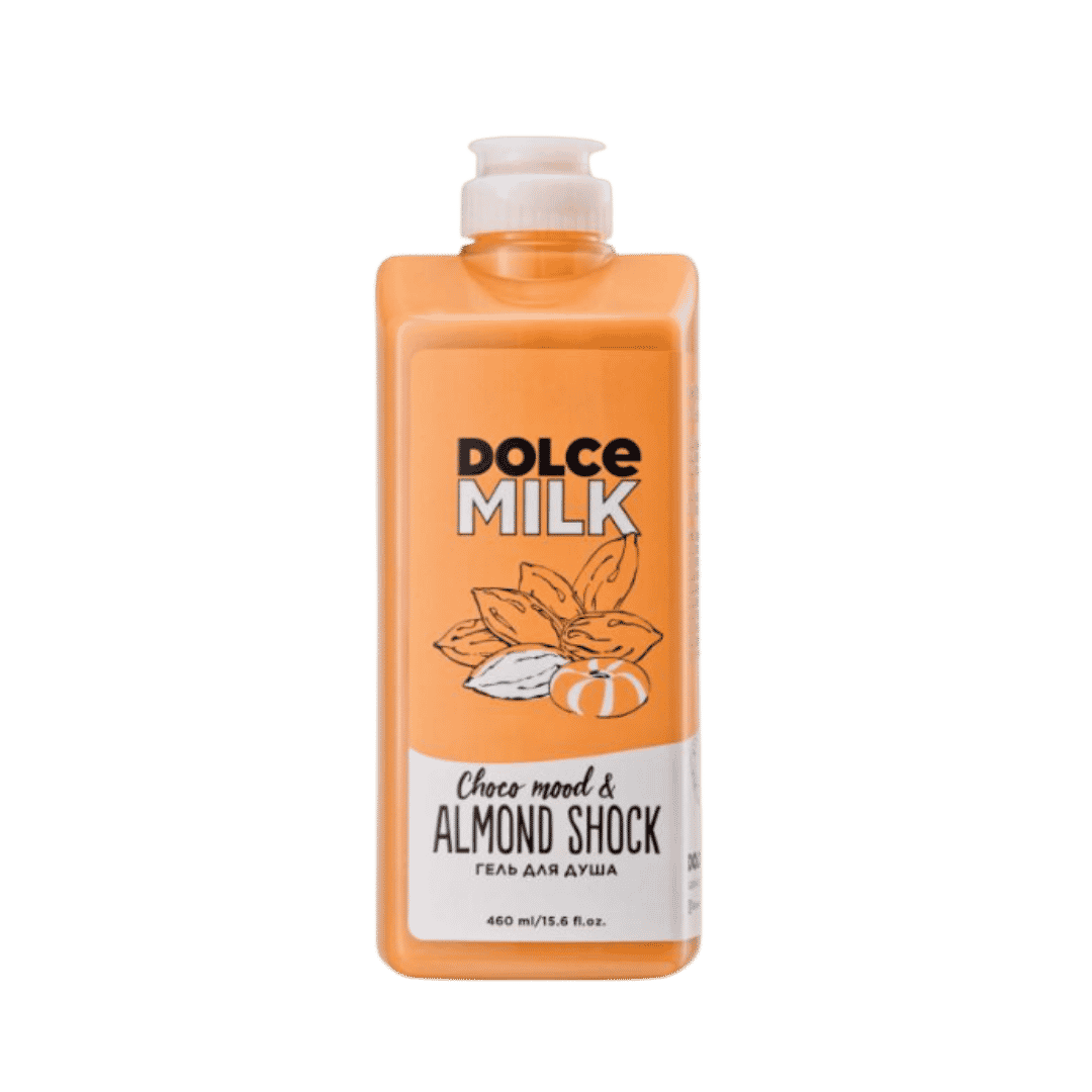 DOLCE MILK Almond Shock Shower Gel - 460ml | دولتشي ميلك جل استحمام باللوز والشوكولاتة - 460 مل