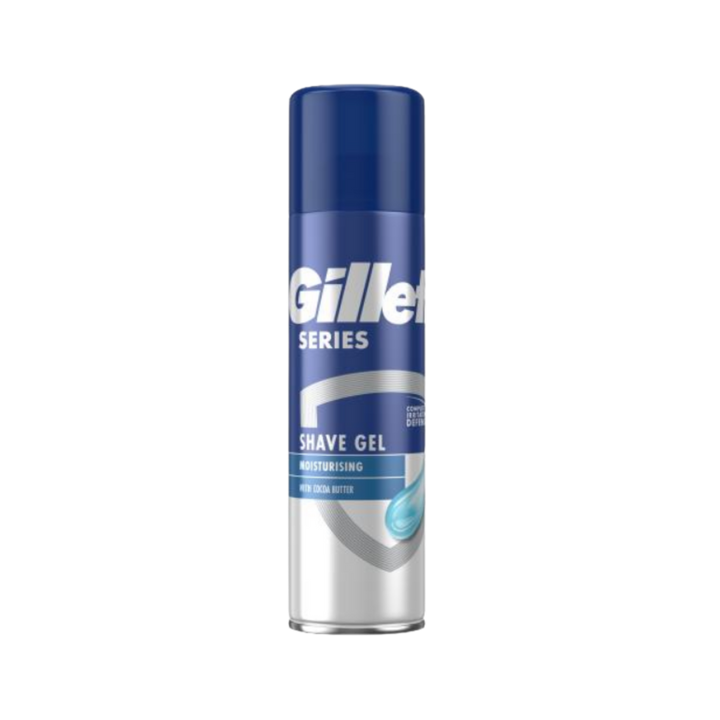 Gillette Series Shaving Gel Moisturizing - 200ml  | جيليت جل الحلاقة المرطب - 200 مل