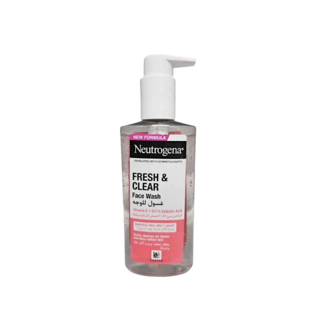 Neutrogena Fresh & Clear Face Wash - 200ml| نيتروجينا غسول للوجه -200 مل
