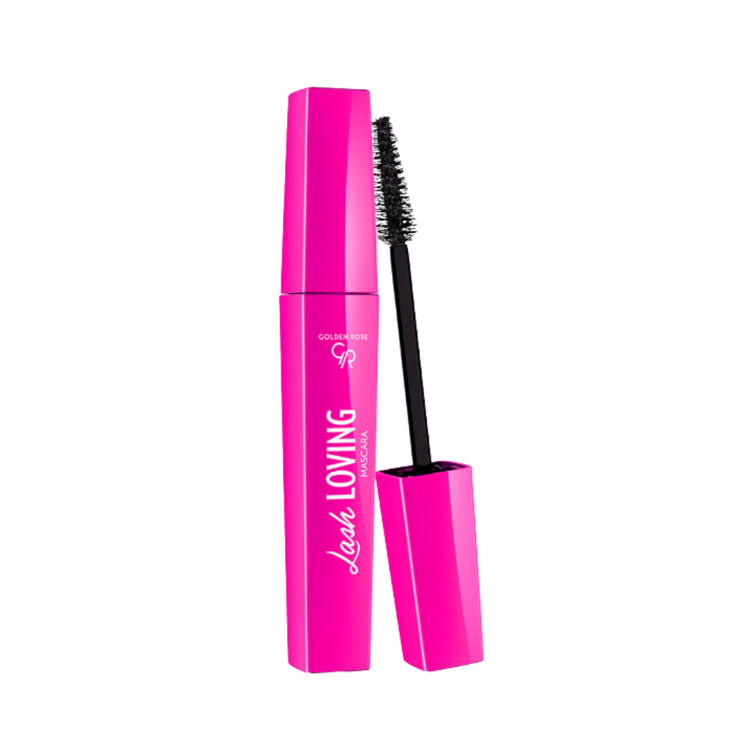 GOLDEN ROSE Lash Loving Vegan Black Mascara - 12ml | كولدن روز ماسكارا نباتية باللون الأسود - 12 مل