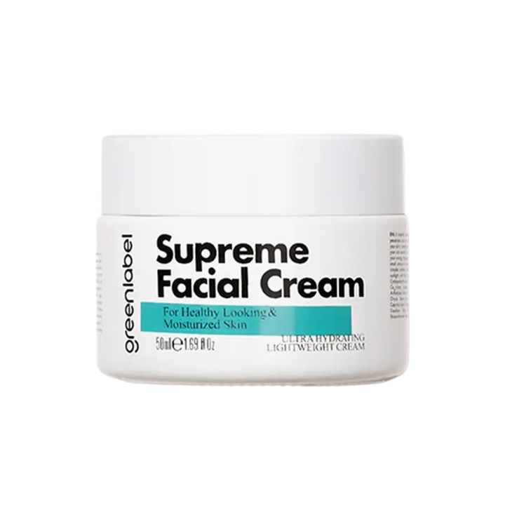 GREEN LABEL Supreme Facial Cream - 50ml | غرين لابل كريم وجه مرطب سوبريم - 50مل