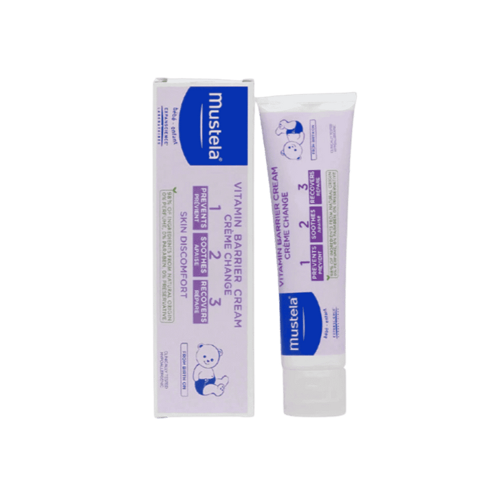 Mustela Diaper Changing Cream 1 2 3 - 50ml | موستيلا كريم الحفاضات بالفيتامينات - 50 مل
