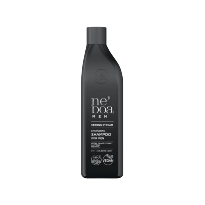 neboa Men Strong Stream Shampoo & Shower Gel - 300ml | نيبوا شامبو و شاور جل في منتج واحد للرجال - 300 مل