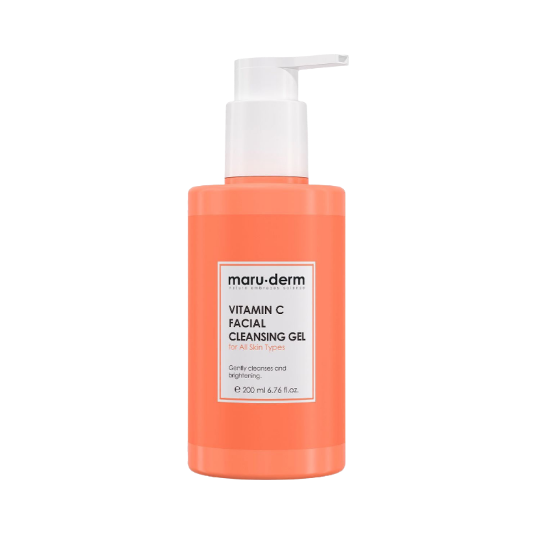 maru.derm Vitamin C Facial Cleansing Gel - 200ml | مارو.ديرم غسول جل بالفيتامين سي - 200 مل