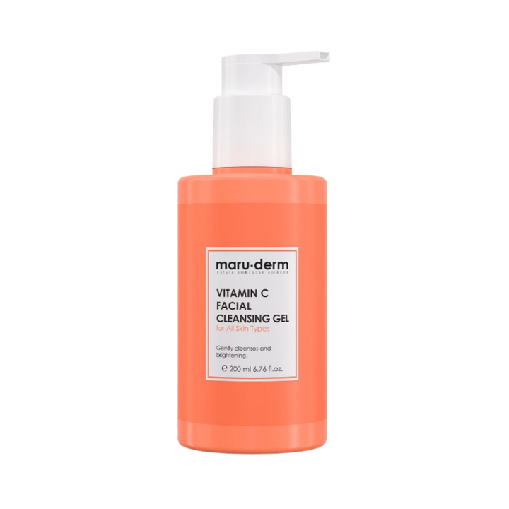 maru.derm Vitamin C Facial Cleansing Gel - 200ml | مارو.ديرم غسول جل بالفيتامين سي - 200 مل