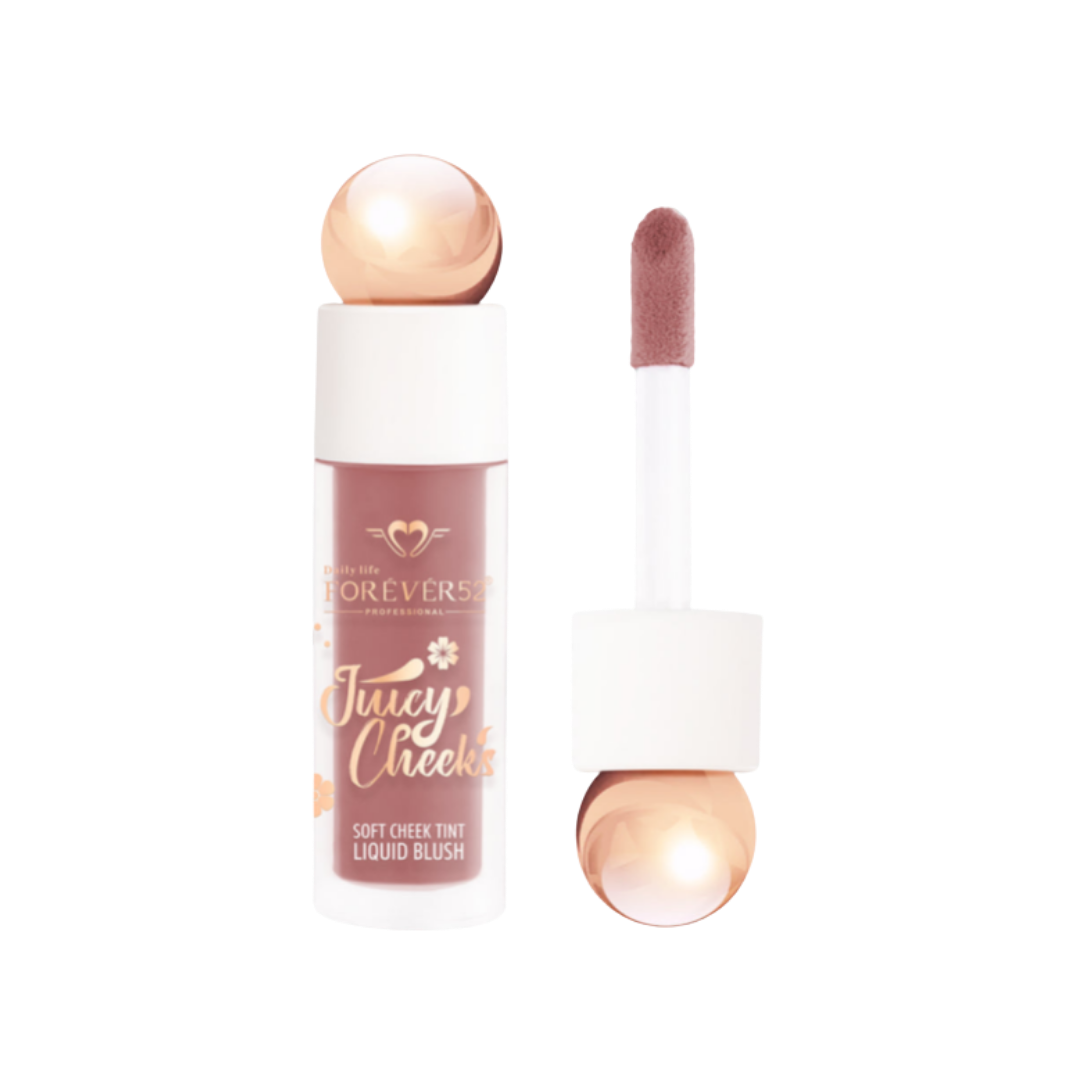 FOR EVER52 Juicy Shakes Soft Chic Liquid Blush - 6ml | فوريفر52 بلاش كريمي ناعم - 6 مل