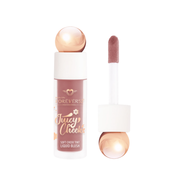 FOR EVER52 Juicy Shakes Soft Chic Liquid Blush - 6ml | فوريفر52 بلاش كريمي ناعم - 6 مل
